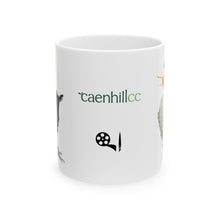 Load image into Gallery viewer, Bumblebee and Ben - Art by Caroline Le Bourgeois - Ceramic Mug, (11oz, 15oz)