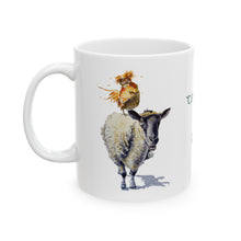 Load image into Gallery viewer, Bumblebee and Ben - Art by Caroline Le Bourgeois - Ceramic Mug, (11oz, 15oz)