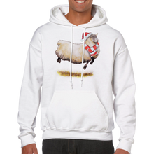 Load image into Gallery viewer, Christmas Classic Unisex Pullover Hoodie - Art by Caroline Le Bourgeois