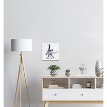 Load image into Gallery viewer, Smudge and feather. Caroline's art canvas print