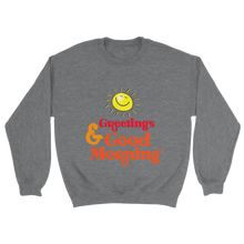Load image into Gallery viewer, Classic Unisex Crewneck Sweatshirt worn by the Chatty Farmer