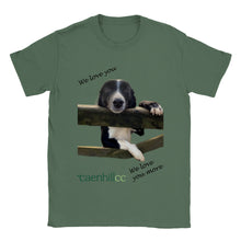Load image into Gallery viewer, Classic Unisex Crewneck T-shirt We love you we love you more