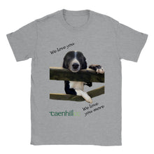 Load image into Gallery viewer, Classic Unisex Crewneck T-shirt We love you we love you more