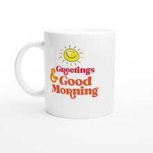 Load image into Gallery viewer, White 11oz Ceramic Mug