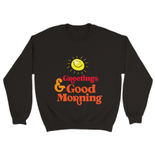 Load image into Gallery viewer, Classic Unisex Crewneck Sweatshirt worn by the Chatty Farmer