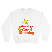 Load image into Gallery viewer, Classic Unisex Crewneck Sweatshirt worn by the Chatty Farmer