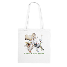 Load image into Gallery viewer, Farm Rush Hour composition - Art by Caroline Le Bourgeois -  Classic Tote Bag