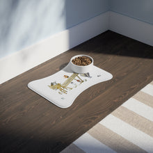 Load image into Gallery viewer, Naughty Pen - Art by Caroline Le Bourgeois - Pet Feeding Mats
