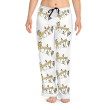 Load image into Gallery viewer, Naughty Pen - Art by Caroline Le Bourgeois - Women&#39;s Pajama Pants (AOP)
