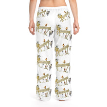 Load image into Gallery viewer, Naughty Pen - Art by Caroline Le Bourgeois - Women&#39;s Pajama Pants (AOP)
