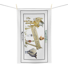 Load image into Gallery viewer, Naughty Pen - Art by Caroline Le Bourgeois - Microfiber Tea Towel
