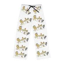 Load image into Gallery viewer, Naughty Pen - Art by Caroline Le Bourgeois - Women&#39;s Pajama Pants (AOP)
