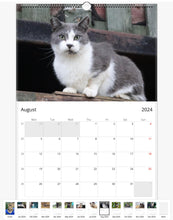 Load image into Gallery viewer, 2024 Caenhillcc Cat Wall calendars (US &amp; CA)

