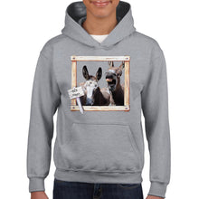 Load image into Gallery viewer, BEE Happy - Classic Kids Pullover Hoodie - Photograph by Kara Robertson - Art by Caroline Le Bourgeois
