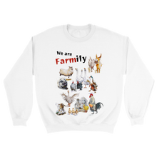 Load image into Gallery viewer, &quot;We are Farmily&quot; Classic Unisex Crewneck Sweatshirt
