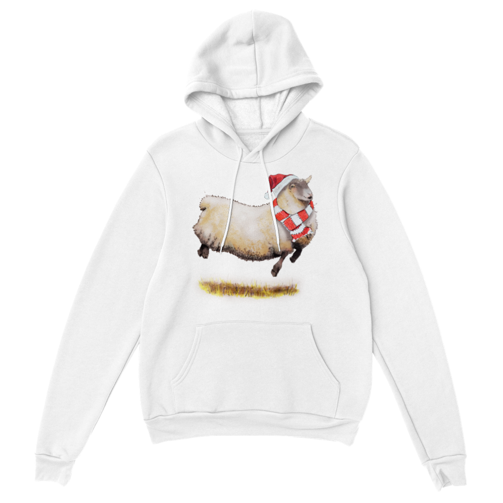 Christmas Classic Unisex Pullover Hoodie - Art by Caroline Le Bourgeois