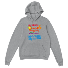 Load image into Gallery viewer, Classic Unisex Pullover Hoodie worn by the Chatty Farmer

