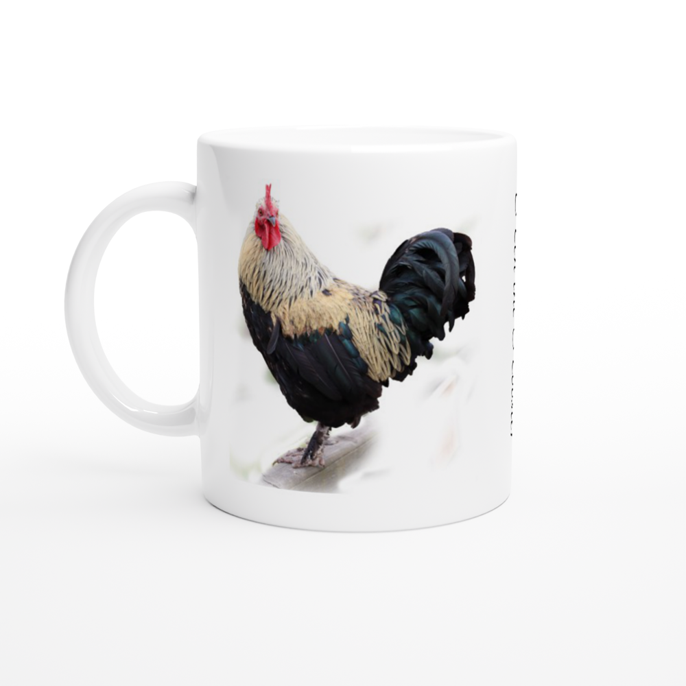 Ken the Rooster White 11oz Ceramic Mug