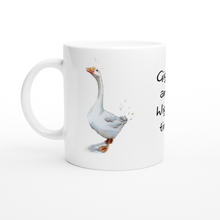 Load image into Gallery viewer, Wiggle and Giggle White 11oz Ceramic Mug
